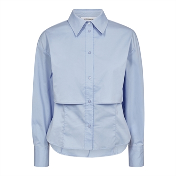 Co Couture SandyCC Double Layer Shirt 35675 Pale Blue